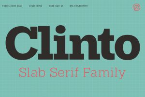 Clinto Slab Serif