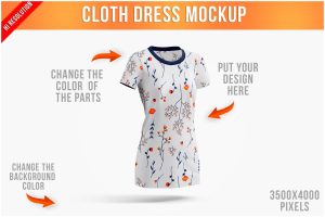 Cloth Dress Mockup