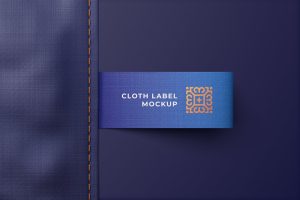 Cloth Label Mockup