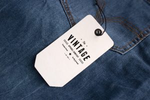Clothing Tag Label Mockup