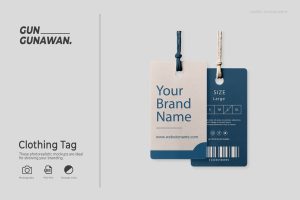 Clothing Tag Mockup