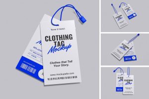 Clothing Tag Mockup