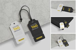 Clothing Tag Mockup