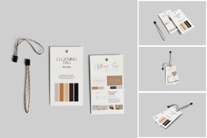Clothing Tag Mockup