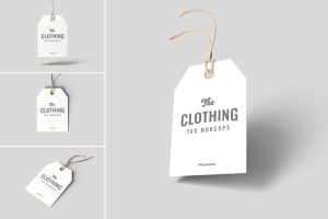 Clothing Tag Mockups