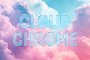 Cloud Chrome Effect
