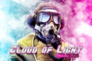 Cloud of Light Photoshop Action
