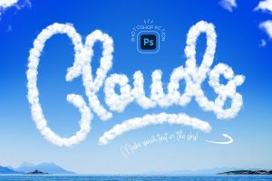 Cloud Photoshop Action