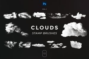 Clouds Stamp Brushes Vol.1
