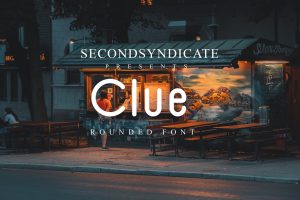 Clue – Rounded Font
