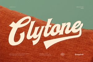 Clytone – Vintage Font