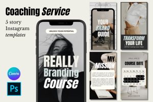 Coaches Bold Instagram Templates