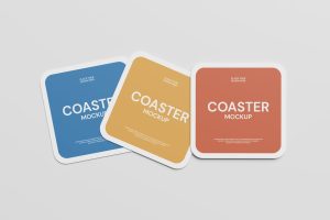 Coaster Mockup