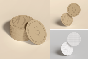 Coaster Mockup