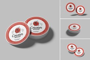 Coaster Mockup