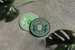 Coaster Mockup