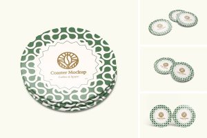 Coaster Mockup
