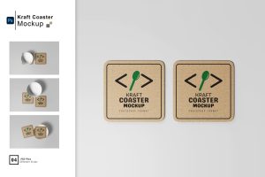 Coaster Mockup
