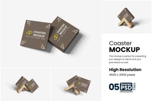 Coaster Mockup