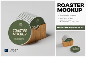 Coaster Mockup