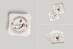 coaster mockup