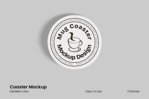Coaster Mockup