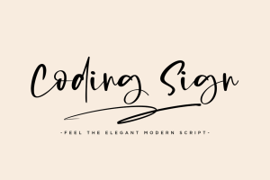 Coding Sign