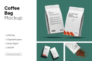 Coffee Bag Mockup