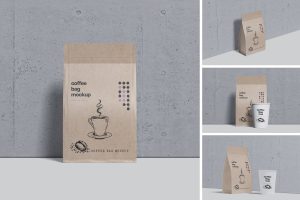 Coffee Bag Mockup