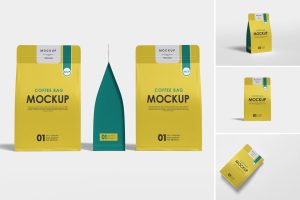 Coffee Bag Mockup