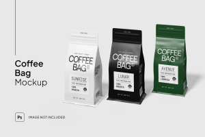 Coffee Bag Mockup