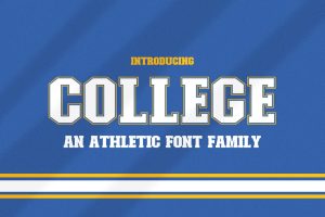 College Font Family
