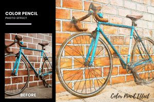 Color Pencil Photo Effect