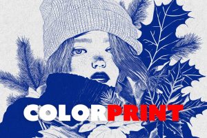 Color Print Photo Effect