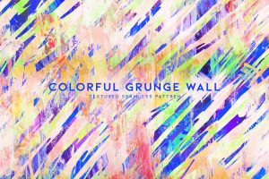 Colorful Grunge Wall