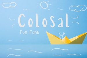 Colosal – Fun Font