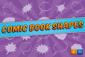 Comic Book Custom Shapes