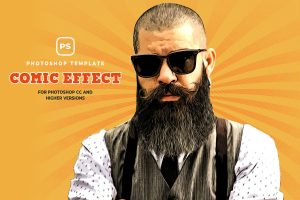 Comic Book Effect Photoshop
