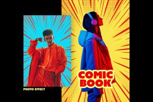 Comic Book Photo Effect
