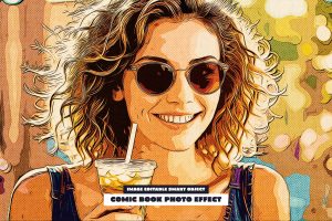 Comic Book Photo Effect