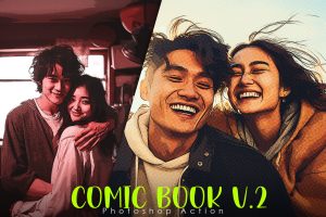 Comic Book Photoshop Action V.2