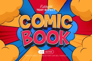 Comic Book Text Effect