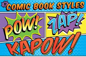 Comic Book Text Styles