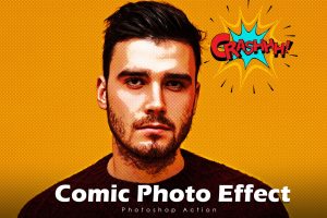 Comic Photo Effect – Photoshop Action