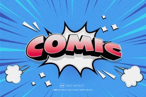 Comic Pop Art Text Effect