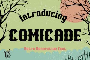 Comicade – Retro Font