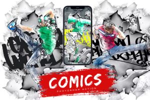 Comics Photoshop Action