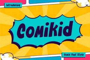 Comikid – Comic Font Style
