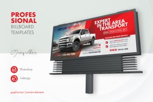 Commercial Vehicle Billboard Templates