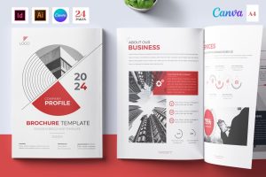 Company Profile | Canva | Ai | ID | 24 Pages